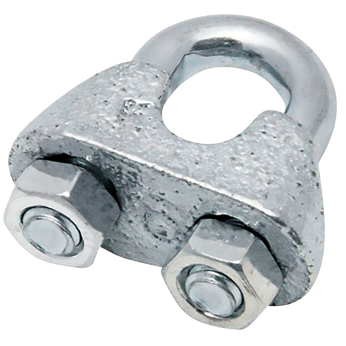 Vaierklemme 6,5 mm - 2 stk. 